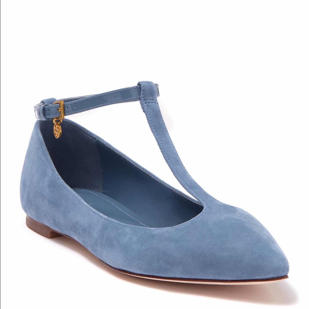 🔥LAST PAIR!!!🔥TORY BURCH Ashton T-Strap Flat.